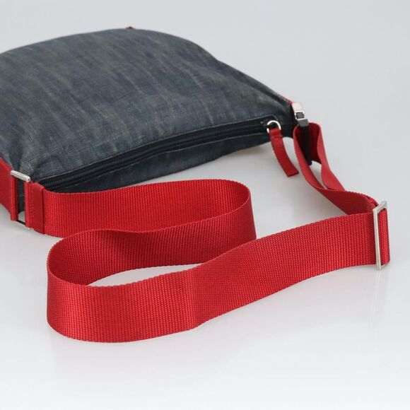 Prada Sports Navy Canvas Shoulder Bag (Pre-Owned) - Picture 4 of 16